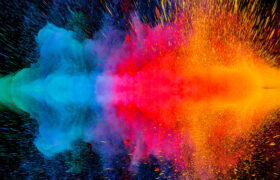 رنگدانه قرمز ، رنگدانه زرد ، رنگدانه صورتی