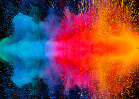 رنگدانه قرمز ، رنگدانه زرد ، رنگدانه صورتی