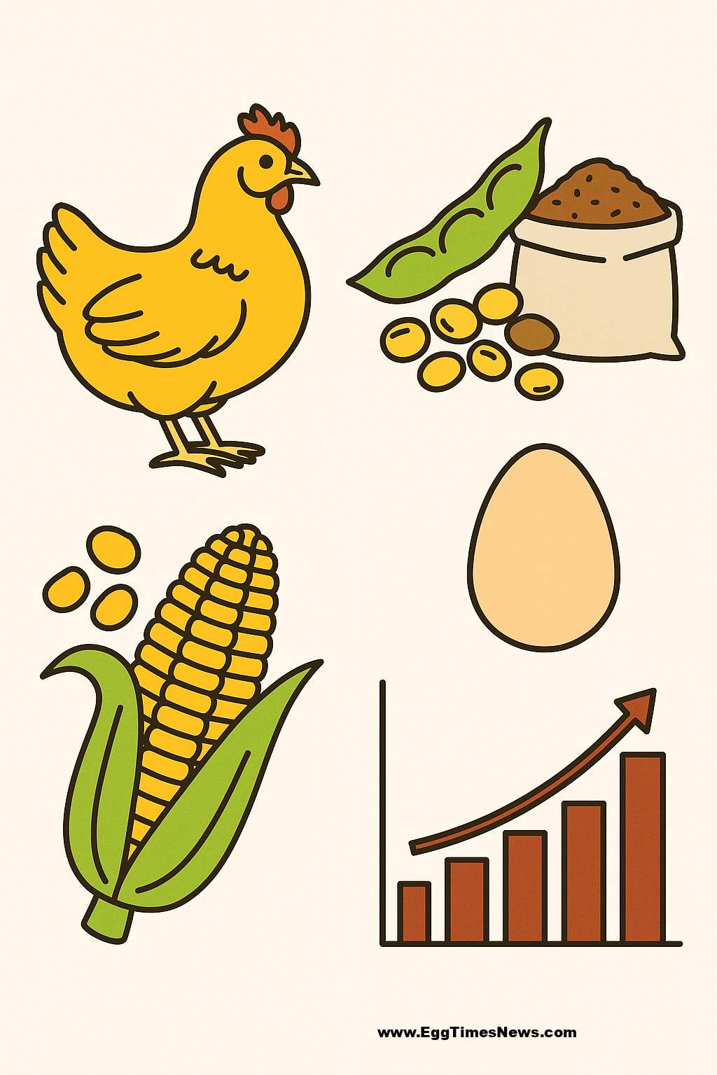 کیفیت ذرت و سویا و تأثیر آن بر تولید مرغ تخمگذار