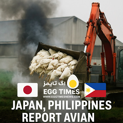 ژاپن و فیلیپین نخستین موارد آنفلوآنزای پرندگان فصل جدید را تأیید کردند